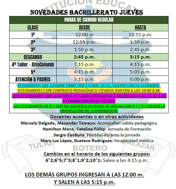 Novedades